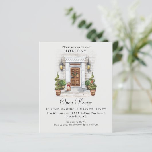 バジェットウォーターカラーホリデーオープンハウス招待状 (スタンド正面)