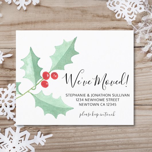 バジェットウォーターカラーホリー引っ越しました