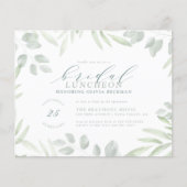 バジェットウォーターカラーユーカリブライダルルンチョン (正面)