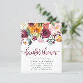 バジェットウォーター色フローラドロップ春ブライダルシャワー (スタンド正面)