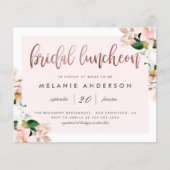 バジェットウォーター色フローラバラ金ゴールドブライダルルンチョン (正面)