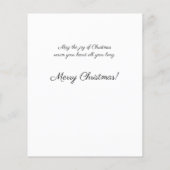 バジェットウッドランドキツネクリスマス (裏面)