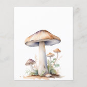 バジェットウッドランドトースツール&マッシュルームベビーシャワー (裏面)