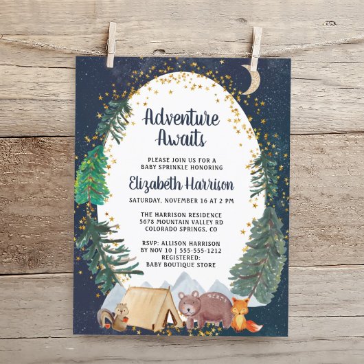 バジェットウッドランドナイトスカイベビースプリンクル