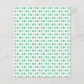 バジェットウッドランド動物ベビーシャワー招待状 (裏面)