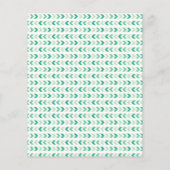 バジェットウッドランド男の子の赤ちゃんシャワー招待状 チラシ (裏面)