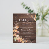 バジェットウッド秋カボチャ秋インラブベビーシャワー (スタンド正面)