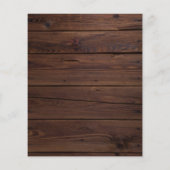 バジェットウッド秋カボチャ秋インラブベビーシャワー (裏面)