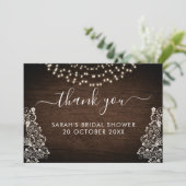 バジェットウッ素朴ドジーライトレースウッ結婚ドズ サンキューカード (スタンド正面)