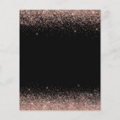 バジェットエイジ誕生日バラ金ゴールドピンクグリッター チラシ (裏面)