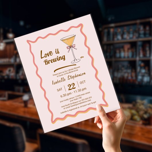 バジェットエスプレッソマルティーニコーヒーブライダルシャワー