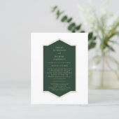 バジェットエメラルドグリーンモノクロ文字 (スタンド正面)