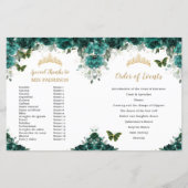 バジェットエメラルドフローラキンセアニェラ写真プログラム (裏面)