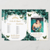 バジェットエメラルドフローラキンセアニェラ写真プログラム (正面/裏面)