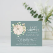 バジェットエレガンスアイボリーパンプキンフローラベビーシャワー (スタンド正面)