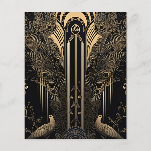 バジェットエレガントアールデコペアックス結婚ズ (裏面)