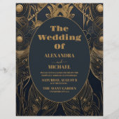 バジェットエレガントアールデコペアックス結婚ズ チラシ (正面)