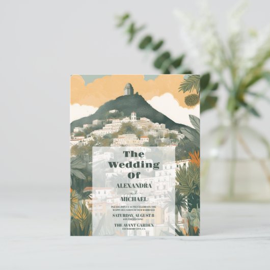 バジェットエレガントイタリアカプリ目的地の結婚式 (スタンド正面)