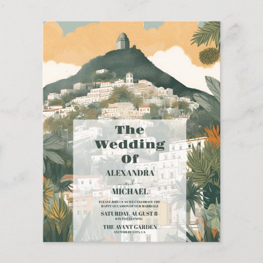 バジェットエレガントイタリアカプリ目的地の結婚式 (正面)