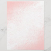 バジェットエレガントウォーターカラーブライダルシャワー招待 チラシ (裏面)