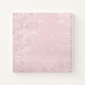 バジェットエレガントバラ金ゴールドキンセアニラドレスゲスト ノートブック (裏面)