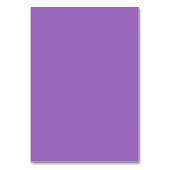 バジェットエレガントパープルフローラ結婚ズ テーブルナンバー (裏面)