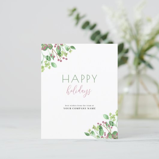 バジェットエレガントビジ企業のネス・ホリデー・カード (スタンド正面)