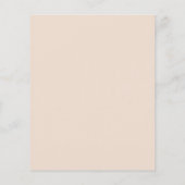 バジェットエレガントピンクブランチ&バブリーブライダルシャワー チラシ (裏面)