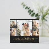 バジェットエレガントフォトクリスマスホリデー紙シート (スタンド正面)