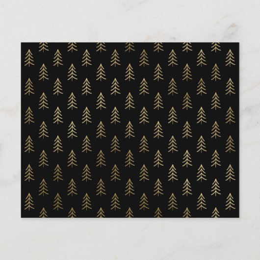 バジェットエレガントフォトクリスマスホリデー紙シート (裏面)