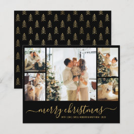 バジェットエレガントフォトクリスマスホリデー紙シート