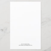 バジェットエレガントフォト結婚式招待状 (裏面)