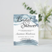 バジェットエレガントブライダルシャワー招待状。 (スタンド正面)
