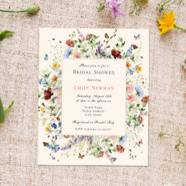 バジェットエレガントボホフローラブライダルシャワー