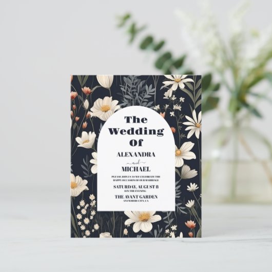 バジェットエレガントボホワイルドフラワー結婚ズ (スタンド正面)