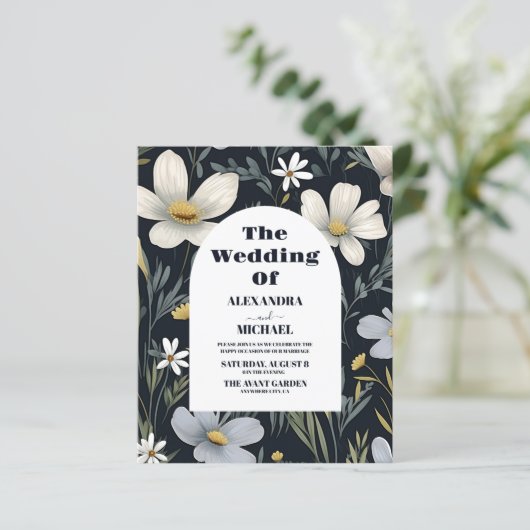 バジェットエレガントボホワイルドフラワー結婚ズ (スタンド正面)