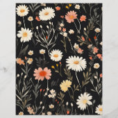 バジェットエレガントボホワイルドフラワー結婚ズ チラシ (裏面)