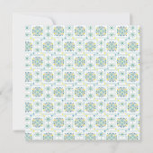 バジェットエレガントモロッコタイルフローラ (裏面)