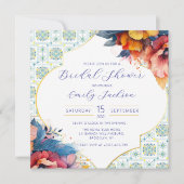 バジェットエレガントモロッコタイルフローラ (正面)