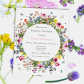 バジェットエレガントワイルドフラワーフローラブライダルシャワー