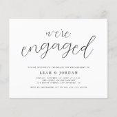 バジェットエレガント我々は婚約した婚約パーティ (正面)