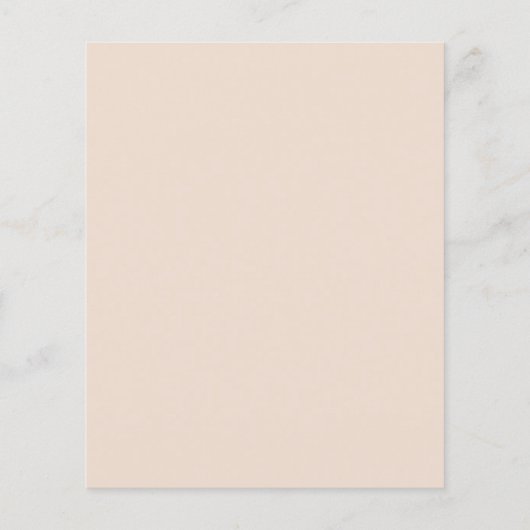 バジェットエレガント赤面ピンク金ゴールドブライダルシャワー (裏面)