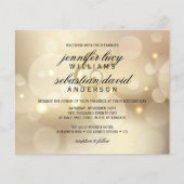 バジェットエレガント金ゴールド《写真》ぼけ味ライトシック結婚ズ (正面)