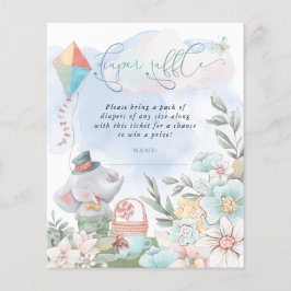 バジェットエレファントおむつラッフルベビーシャワーピクニック