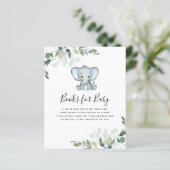 バジェットエレファントユーカリプトゥスブックスベビーカード (スタンド正面)