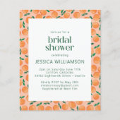 バジェットオレンジ果実水カラーピンクブライダルシャワー (正面)