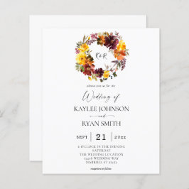 バジェットオレンジ&イエロー金ゴールド秋2フローラ