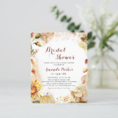 バジェットオータムカボプキンサンフラワーブライダルシャワー (スタンド正面)