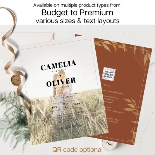 バジェットオールインワンテラコッタ素朴金ゴールド結婚ズ