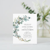 バジェットオールインワンユーカリ結婚式招待状 (スタンド正面)